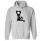 Skeleton Cat Classic Unisex Kids and Adults Pullover Hoodie for Cat Lovers									 									 															 									 									